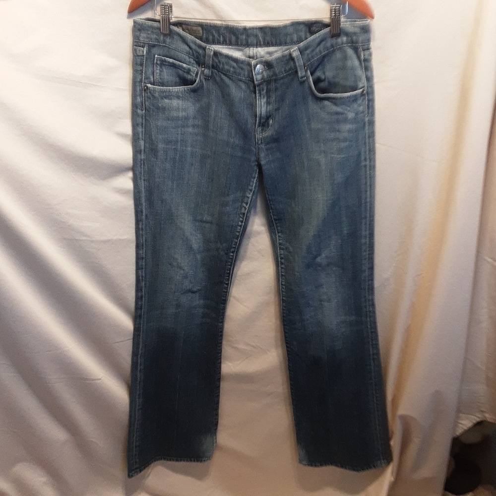 Citizens of Humanity Kelly 001 Stretch Low Waist Bootcut Jeans SZ 31